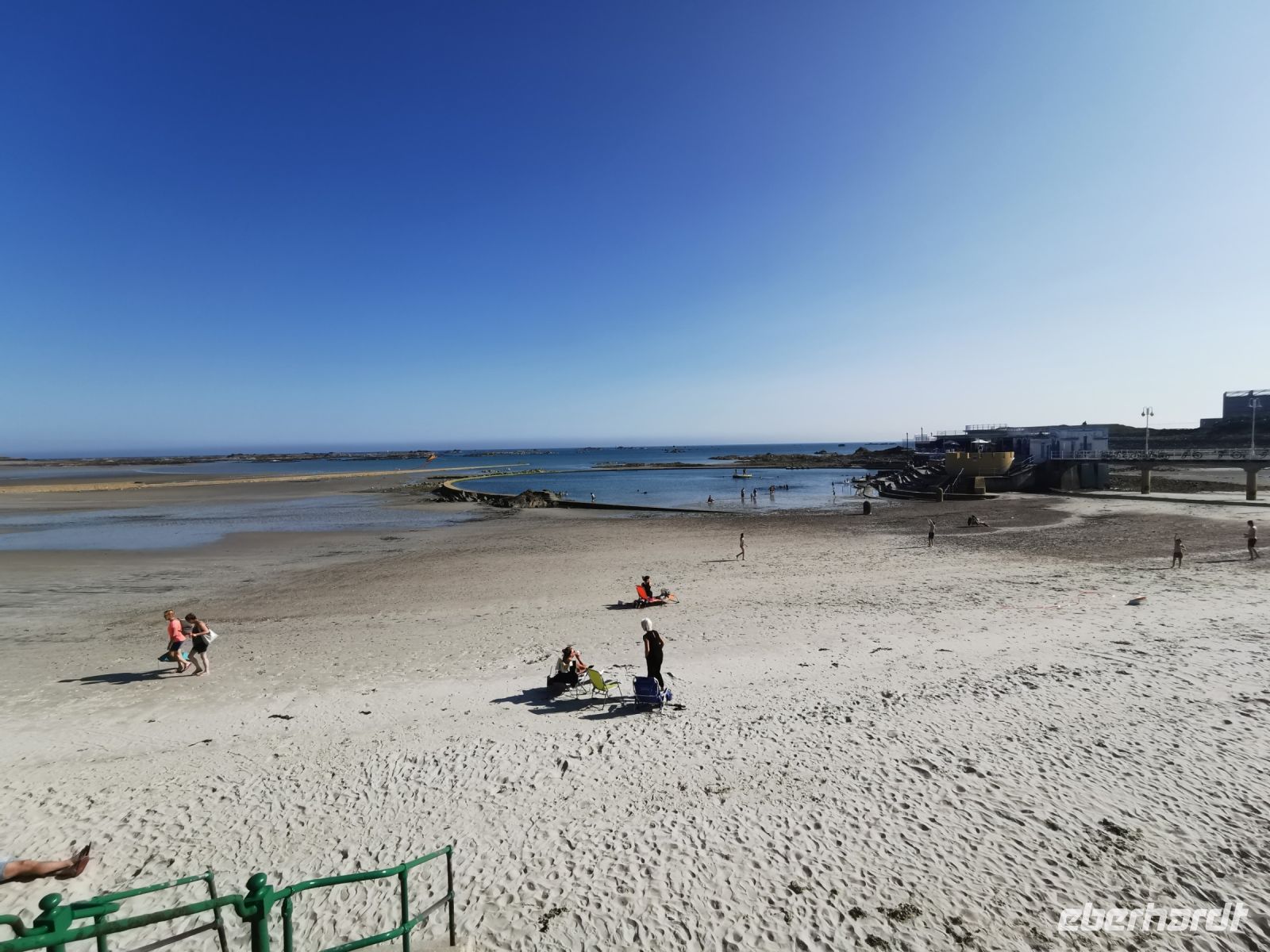 Samstag – Badetag am Badestrand direkt vor unserem Hotel