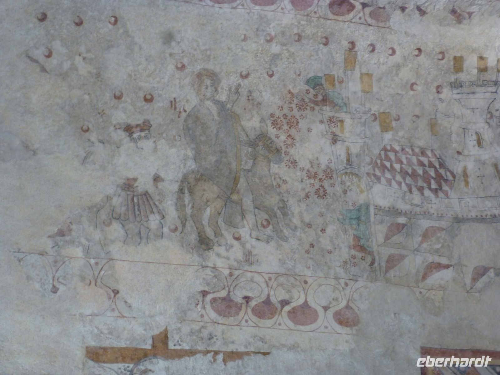 ... der Einzug Jesu in Jerusalem sind am besten zu erkennen. 