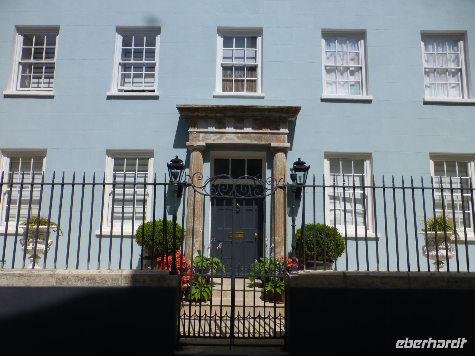 … und gepflegten Wohnhäusern.