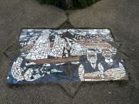 Seefahrermosaik an der Promenade in St. Helier