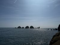 schroffe Felsen auf Sark