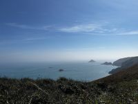 Wanderung auf dem Küstenpfad auf Sark