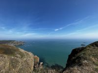 Wanderung auf dem Küstenpfad auf Sark