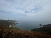 Küstenwanderung oberhalb der Bonne Nuit Bay