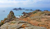 Inselrundfahrt auf Jersey - Corbière-Leuchtturm an der Südwestspitze