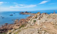 Wanderung zum Corbiere-Leuchtturm an der Südwestspitze von Jersey