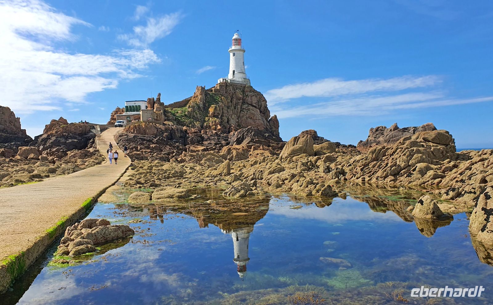 Der zauberhafte Corbiere-Leuchtturm an der Südwestspitze von Jersey