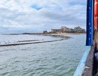 Überfahrt mit dem Amphibienfahrzeug (Puddleduck) zu Elizabeth Castle