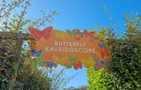 Eingang zum Schmetterlingshaus im Jersey Zoo