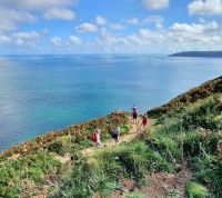 Küstenwanderung auf Jersey bei Plemont
