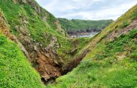 096 Einsturzkrater Devils Hole an der Nordküste von Jersey