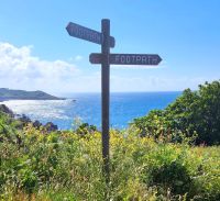 165 Wanderung an der Südküste Le Beau Port