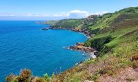 208 Wanderung an der höchsten Steilküste von Jersey zur Rozel Bay