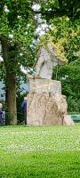 Denkmal von Victor Hugo im Park