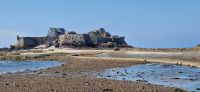 Jersey-Eliabeth Castle bei Ebbe