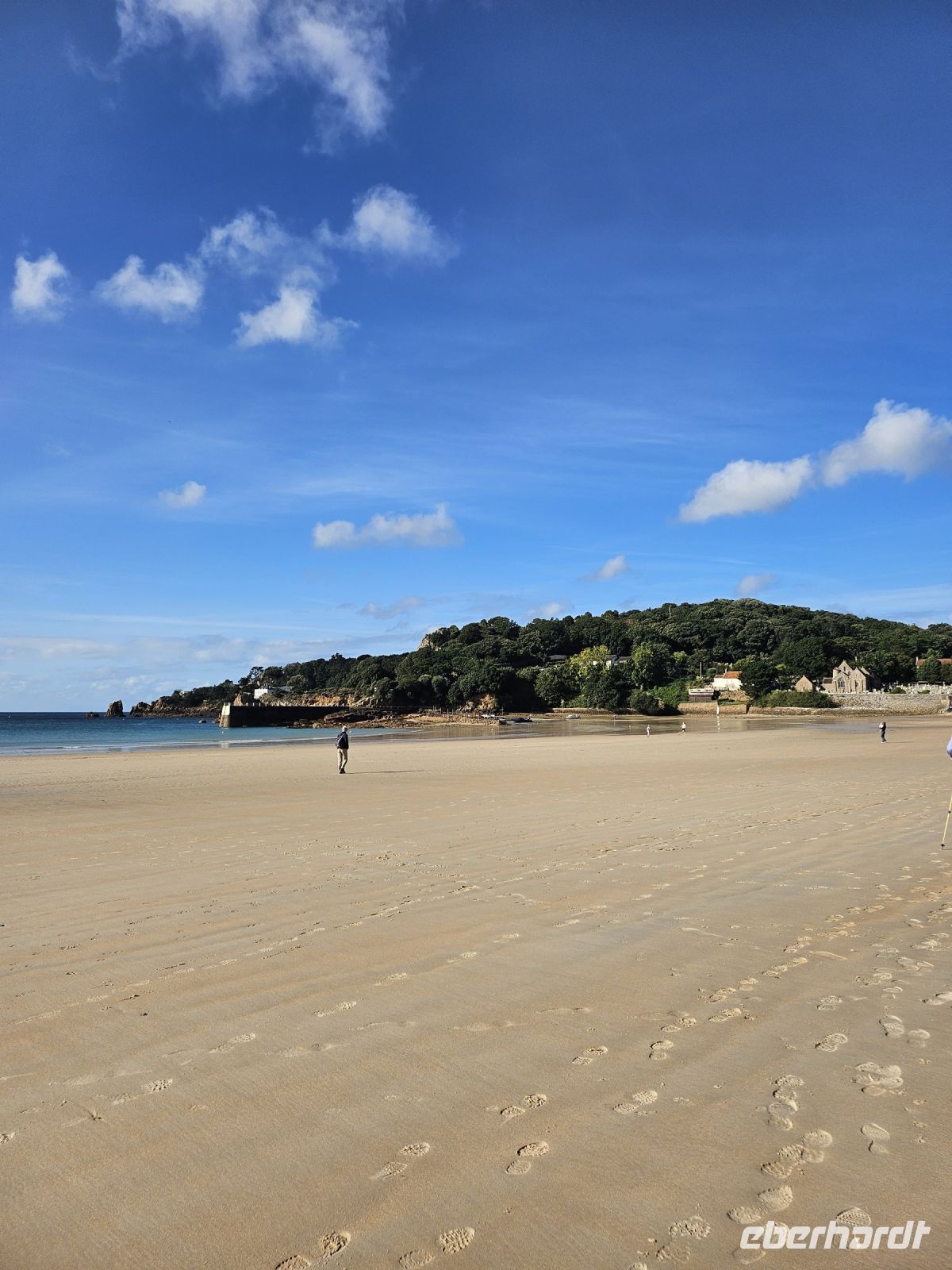 Beginn der zweiten Wanderung St. Brelade's Bay