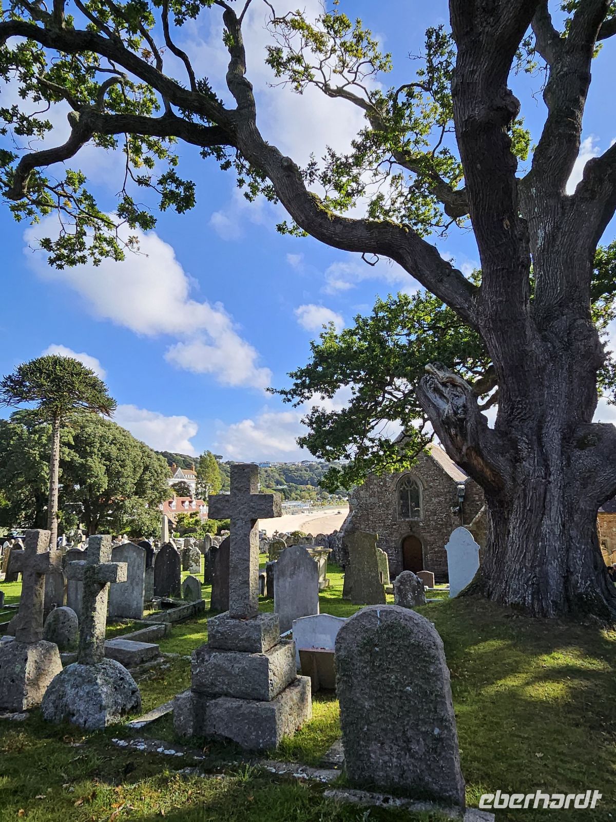 Kirche an der St. Brelade's Bay