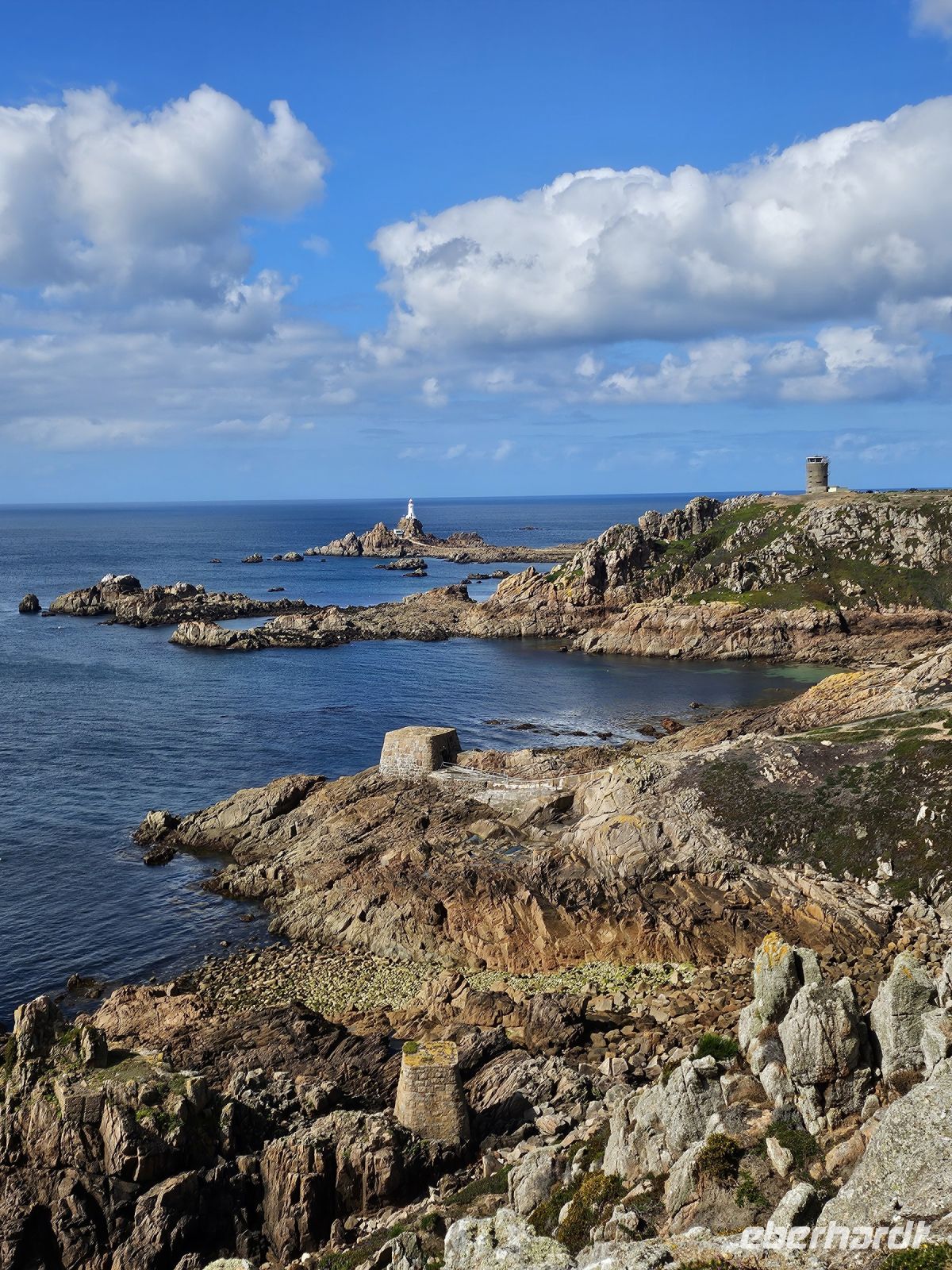 unser Ziel im Blick: der Corbière-Leuchtturm
