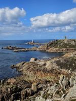 unser Ziel im Blick: der Corbière-Leuchtturm