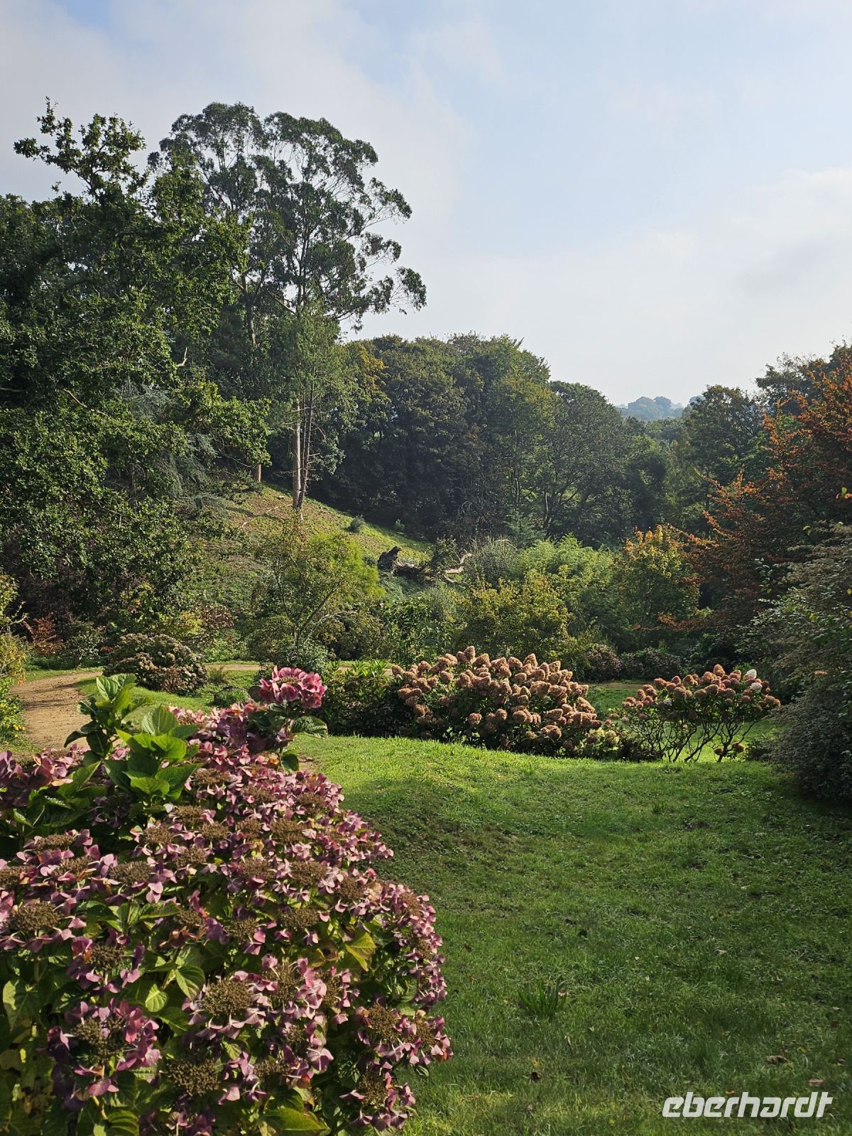 Beginn der privaten Gartentour - man könnte es aber auch 