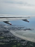 Heimflug - ein letzter Blick auf St. Helier