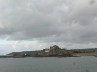 Elisabeth Castle von Meeresseite