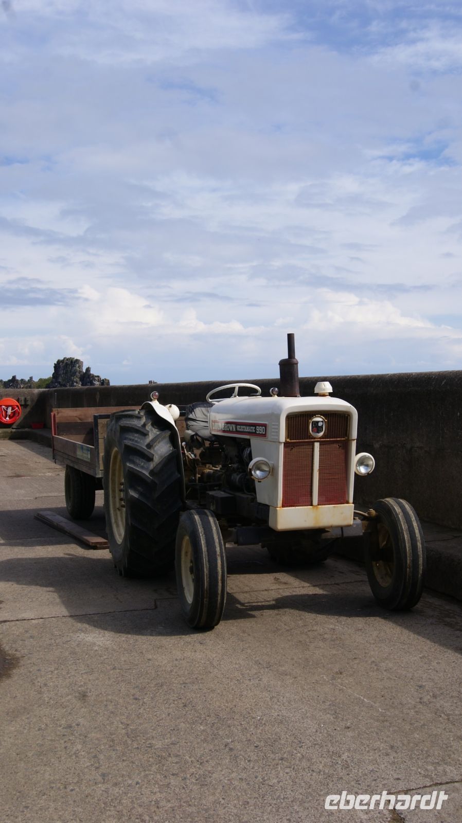 Traktor auf der Insel Sark