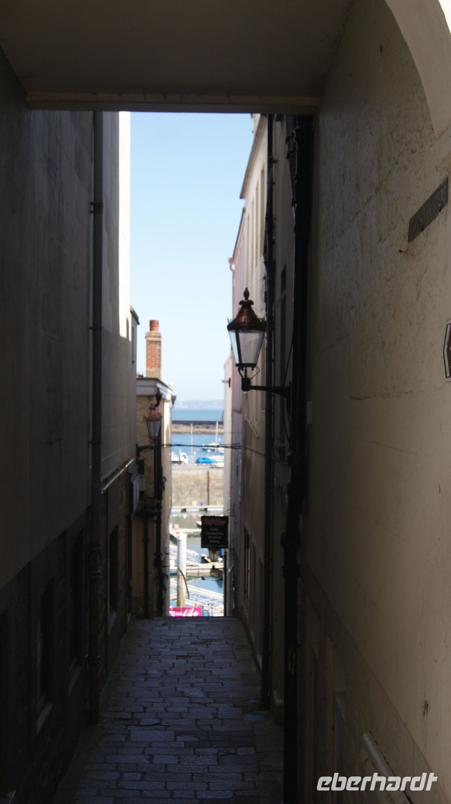 Kleine Gasse auf Guernsey 