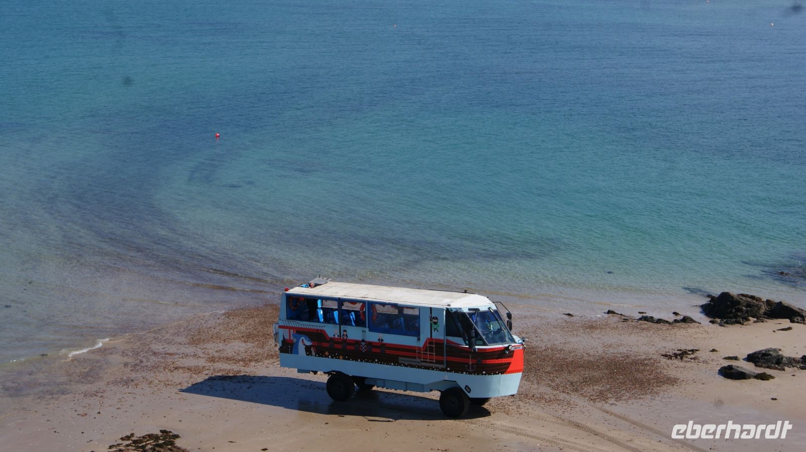 Paddle Duck von oben - Jersey