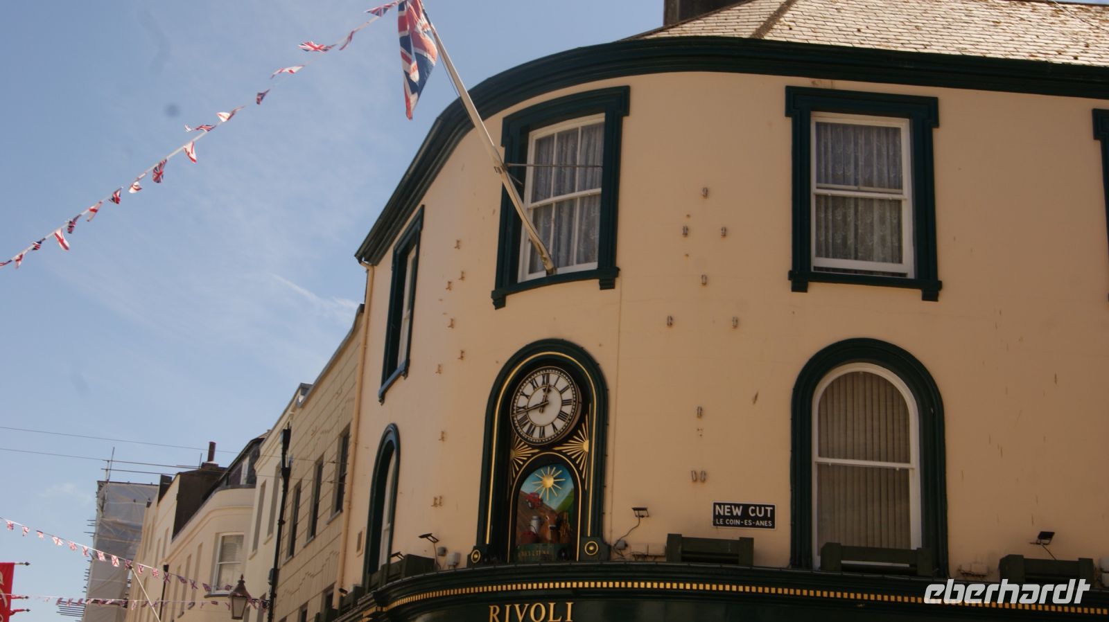 Rivoli Uhr im Marktzentrum - Jersey