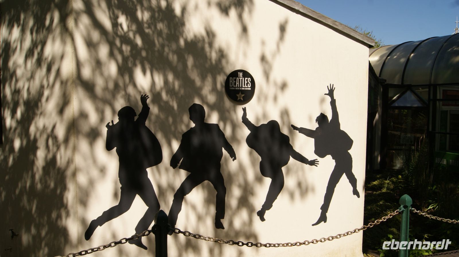 beatles Monument in candie Gardens - Guernsey