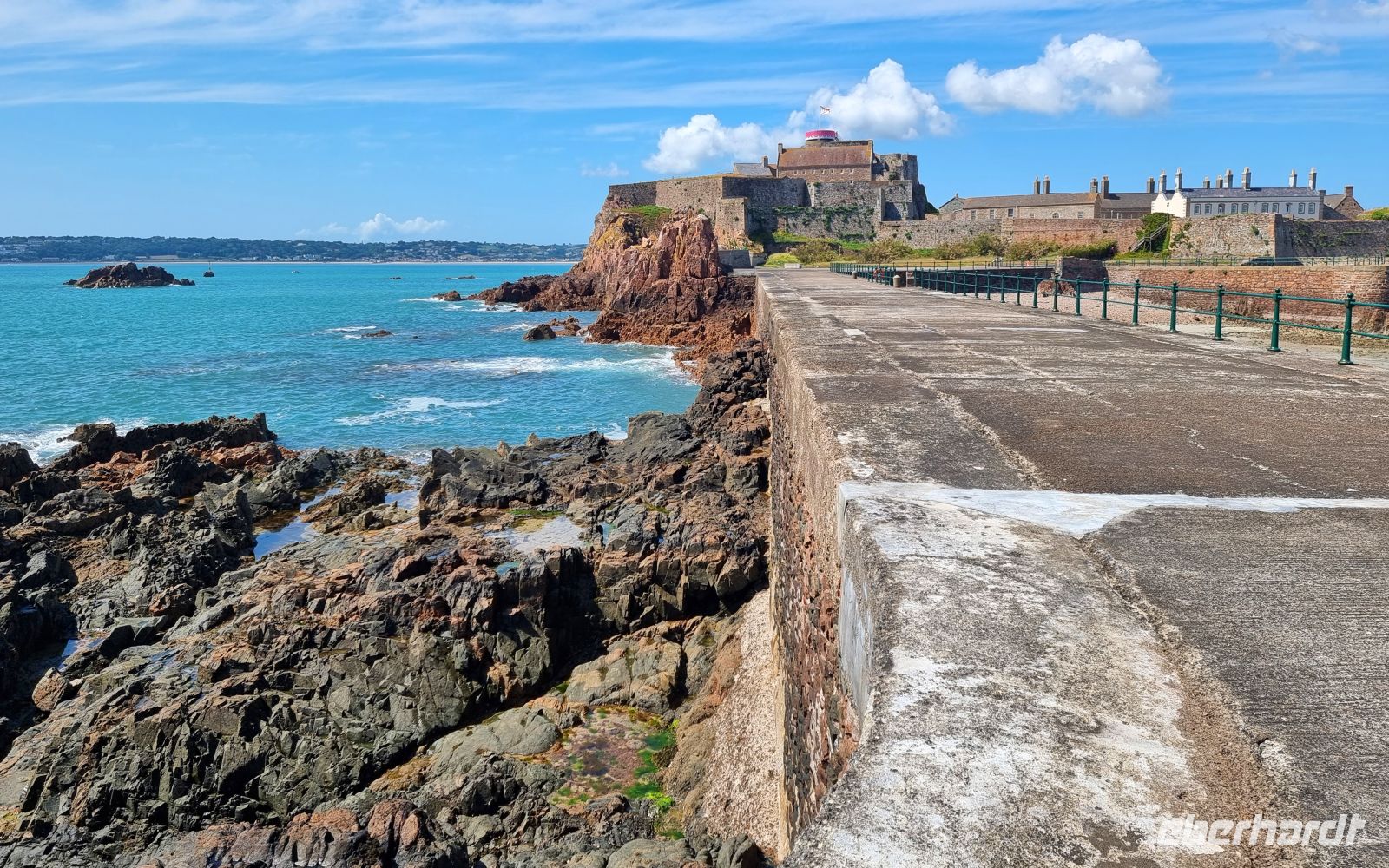Elizabeth Castle an der Südküste von Jersey