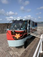 Transportmittel für die Fahrt zum Elizabeth Castle