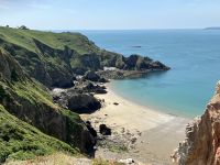 Strand zwischen Sark u. Little Sark