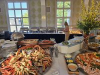 St. Helier, Fischbuffet im Ommaroo Hotel