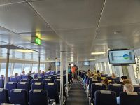 Fähre nach Guernsey, Innenansicht