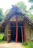 Neolithisches Langhaus. La Hougue Bie.Rundreise Jersey und Guernsey - Kanalinseln entdecken (GB-JERF8) 