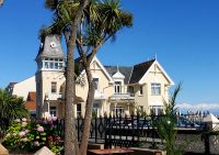 Blick von unserer Hotel Terrasse. Rundreise Jersey und Guernsey - Kanalinseln entdecken (GB-JERF8) 
