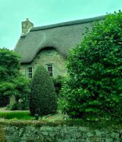 Reetgedecktes altes Bauernhaus. Rundreise Jersey und Guernsey - Kanalinseln entdecken (GB-JERF8)