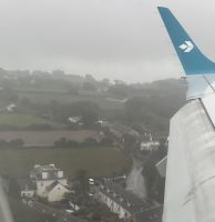 30.08.2025 Ankunft Jersey in Nebel und Regen