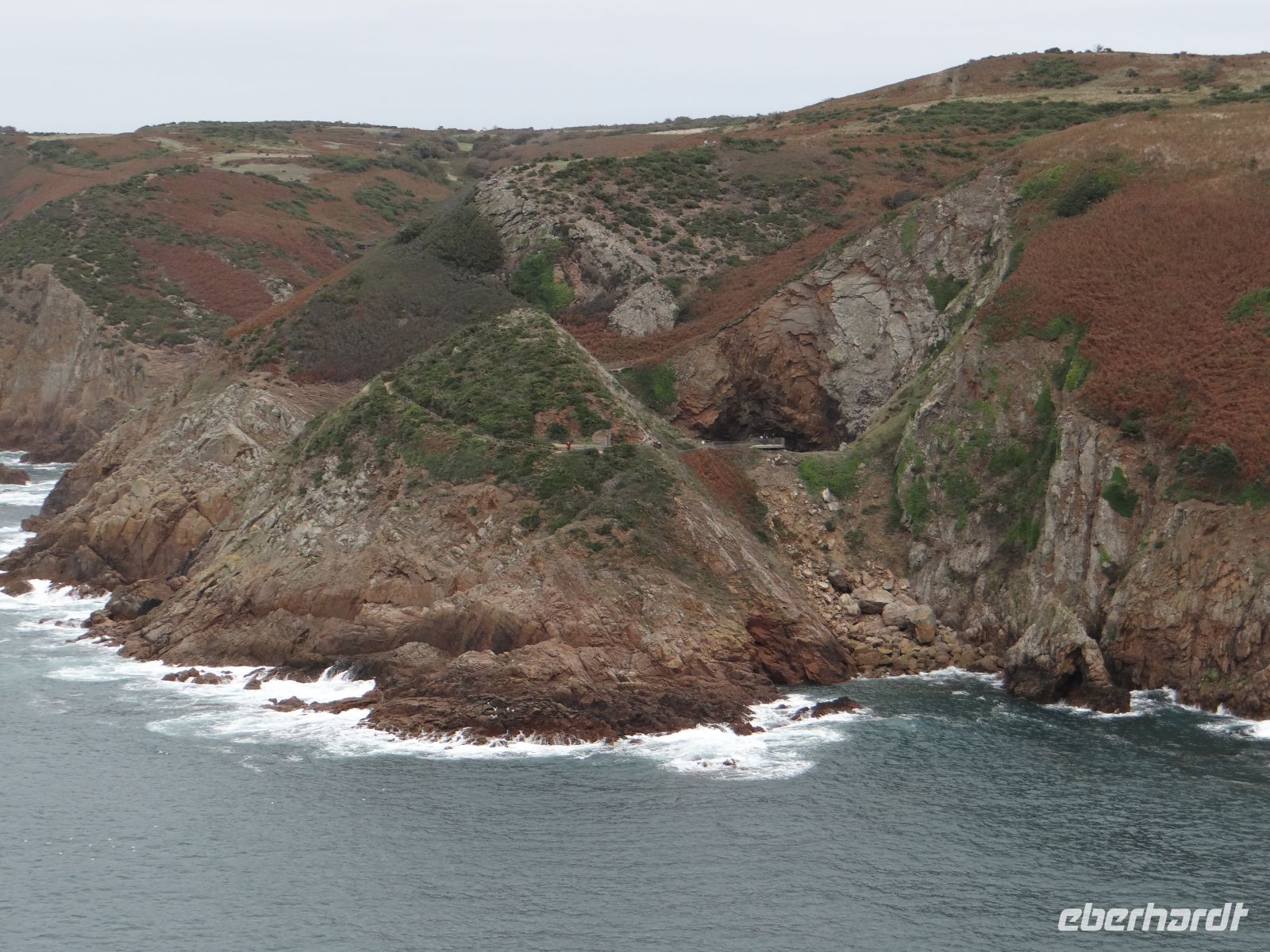 Jersey, Devil's Hole, das Ziel unserer Wanderung