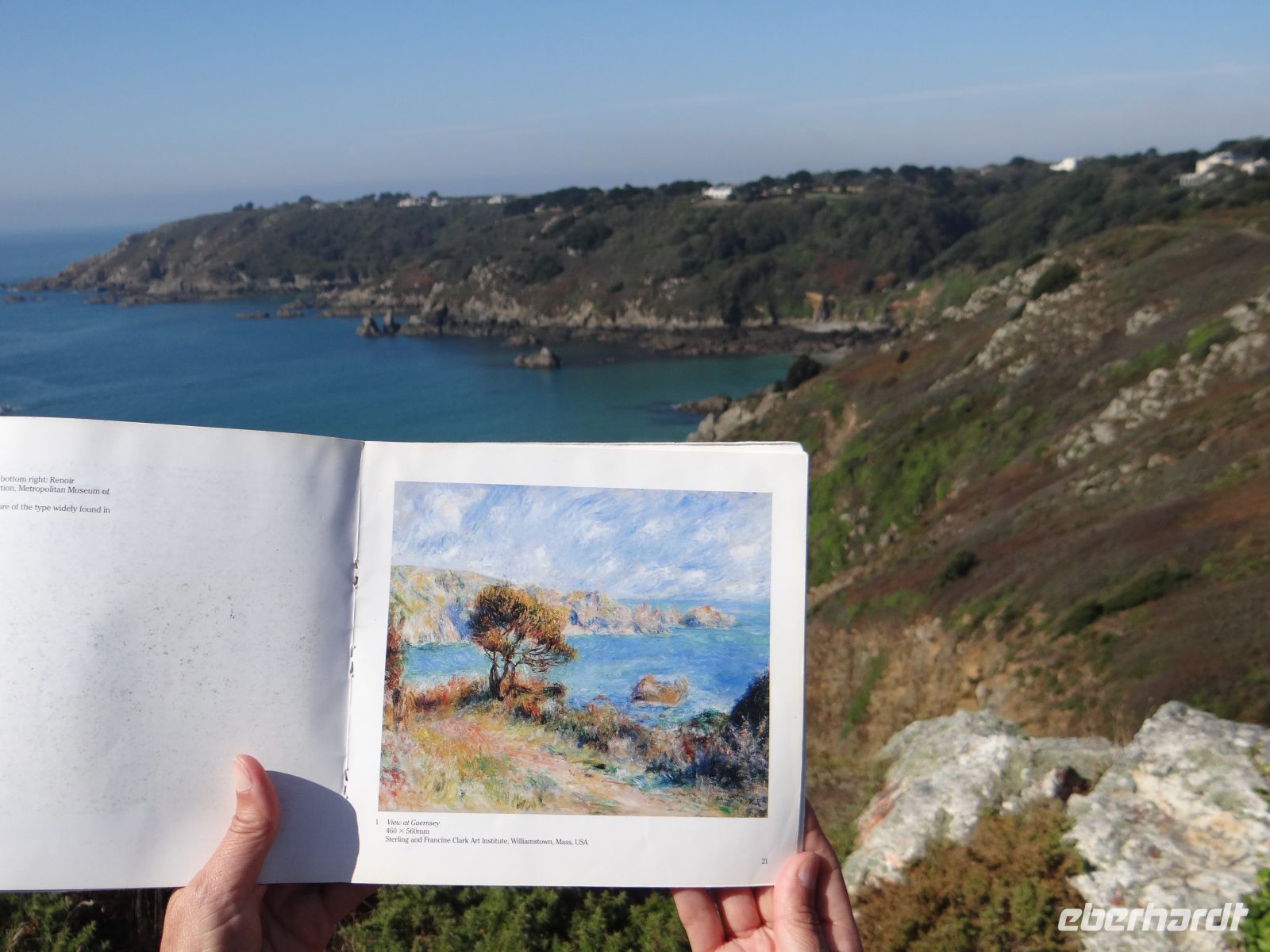 Guernsey, in der Moulin Huet Bay fand Auguste Renoir einige seiner Motive.