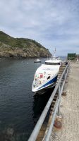 Unsere Fähre am Kai von Sark &ndash; &copy; Felicitas Bachmann (Eberhardt TRAVEL)