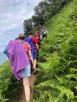 Immer schön der Reihe nach auf den schmalen Wegen &ndash; &copy; Felicitas Bachmann (Eberhardt TRAVEL)