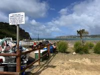 Start der Wanderung an der Ouaisne Bucht &ndash; &copy; Felicitas Bachmann (Eberhardt TRAVEL)