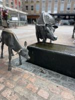 Die berühmten Jerseykühe gibt es auch als Denkmal &ndash; &copy; Felicitas Bachmann (Eberhardt TRAVEL)