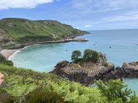 Blick  zurück auf die Mittagspausenbucht &ndash; &copy; Felicitas Bachmann (Eberhardt TRAVEL)