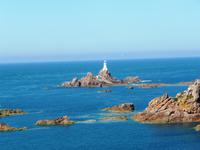 Corbiere Leuchtturm bei Flut