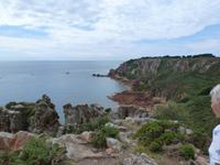 Klippenwanderung in Richtung Beauport