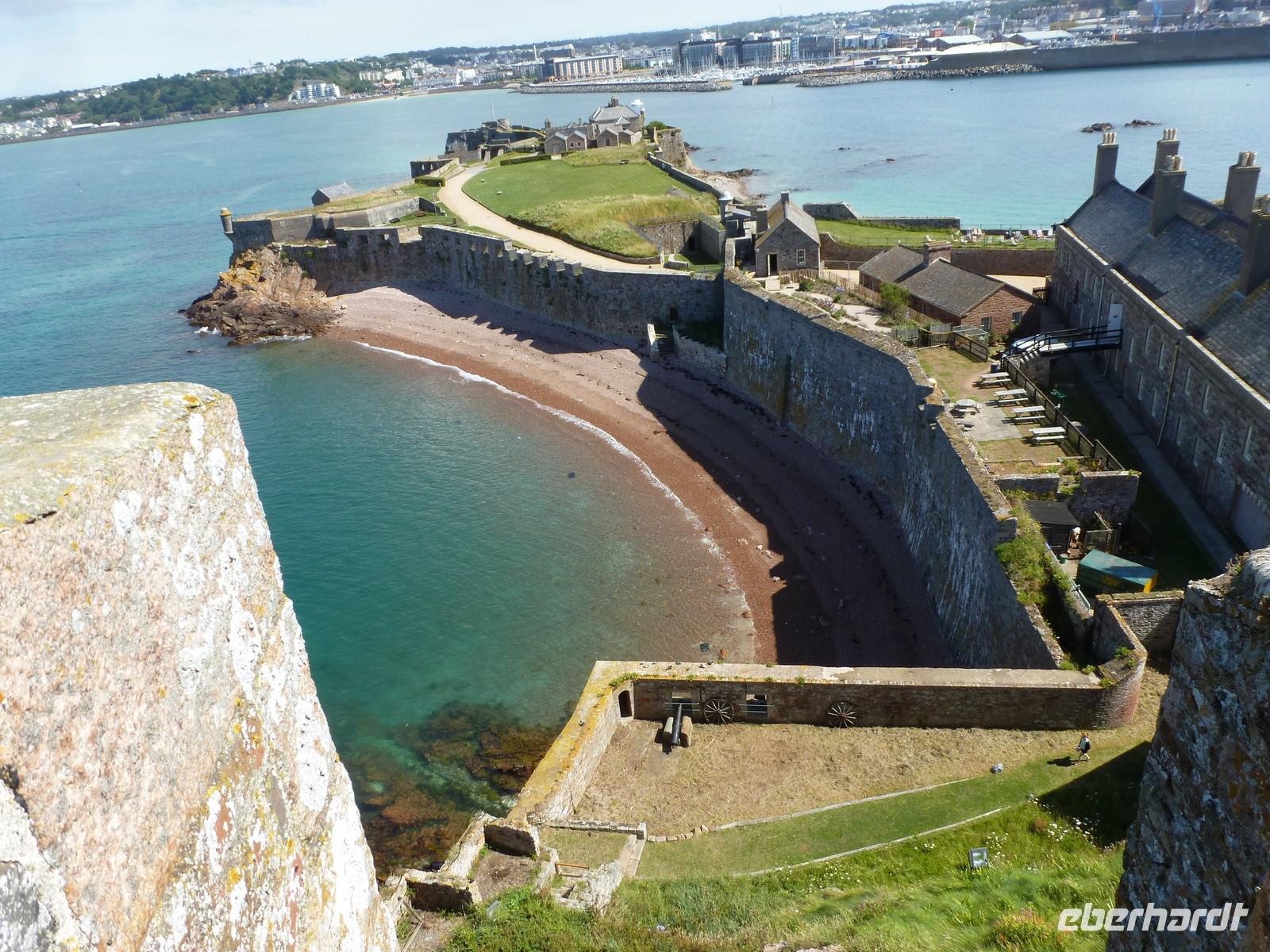 Ein Wahnsinns Ausblick - Elisabeth Castle